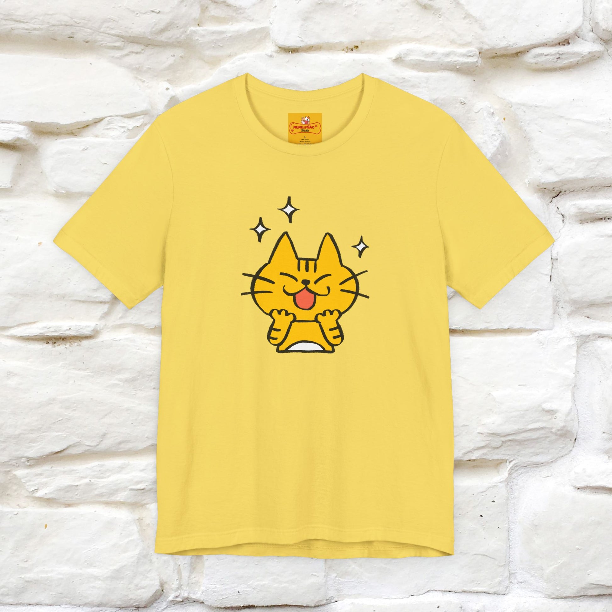 ""It's A Good Day" Cat T-Shirt| Front & Back Design | Nunu&Miao Studio - Nunu&Miao Studio