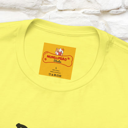 " Dogs Make Me Happy ..."  T-shirt |Nunu&Miao Studio - Nunu&Miao Studio