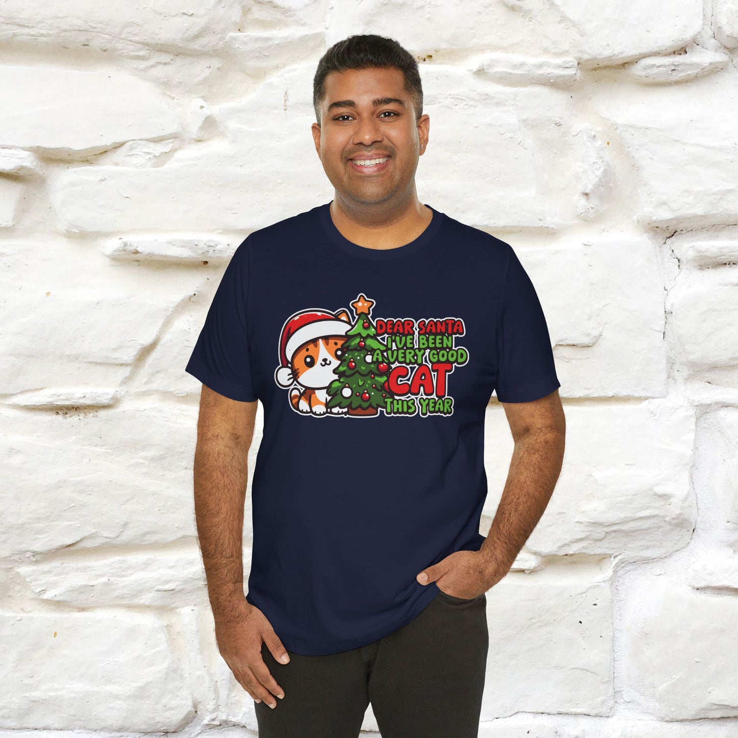 “Dear Santa, I'v Been a Very Good Cat..” | Cat T-Shirt | Nunu&Miao Studio