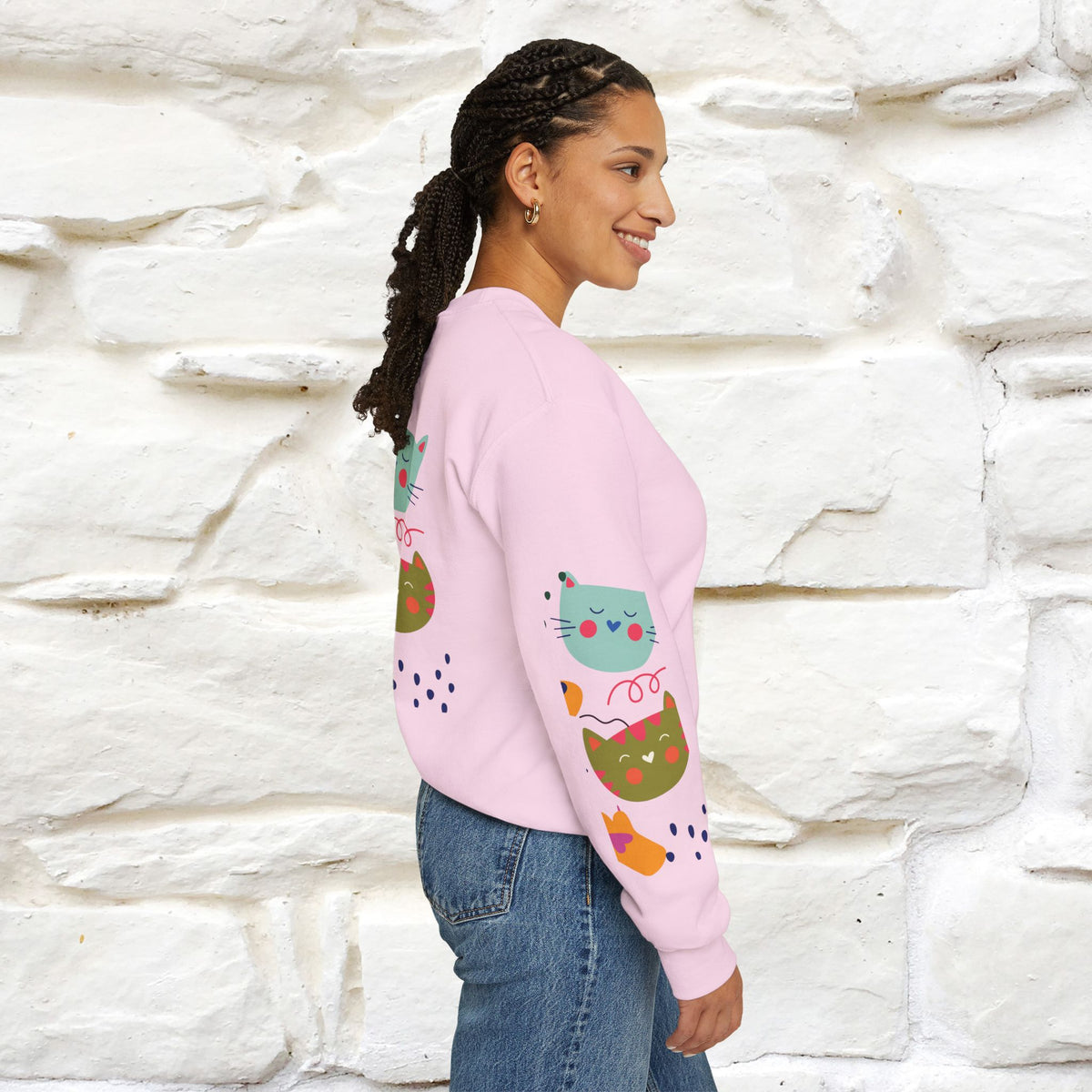 ''Catnaval'' |Cat Sweatshirt | Nunu&Miao Studio