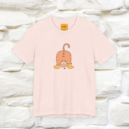 "Sometimes You Need to Look at Life from a Different Perspective" Cat T-Shirt | Front & Back Design | Nunu&Miao Studio - Nunu&Miao Studio