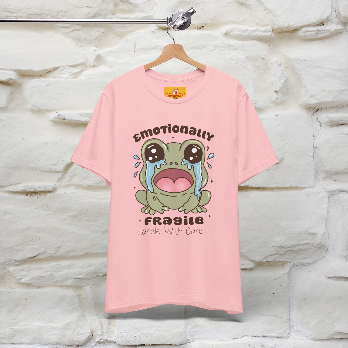 "Emotionally Fragile Handle With Care " Funny T-shirt |Nunu&Miao Studio - Nunu&Miao Studio