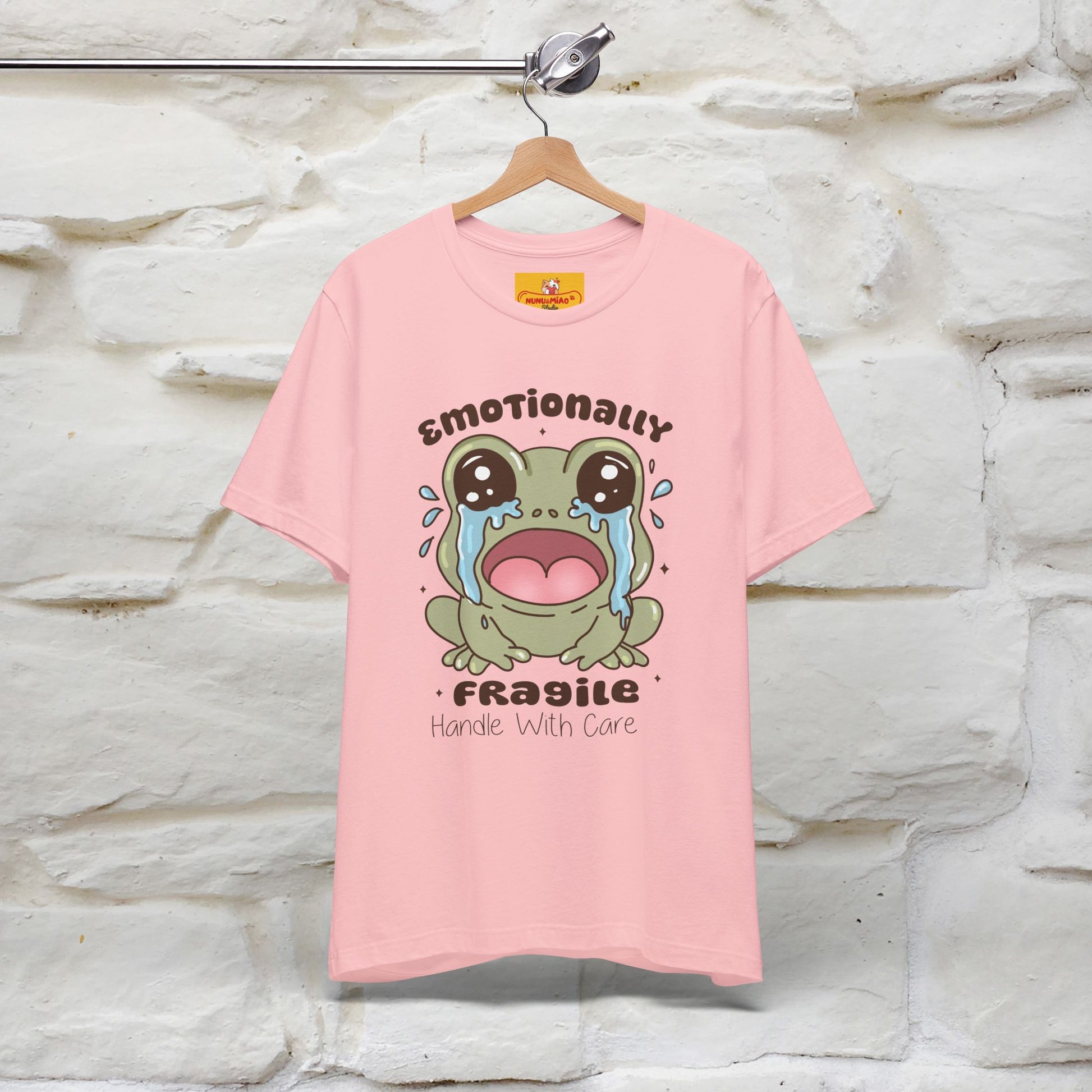 "Emotionally Fragile Handle With Care " Funny T-shirt |Nunu&Miao Studio - Nunu&Miao Studio