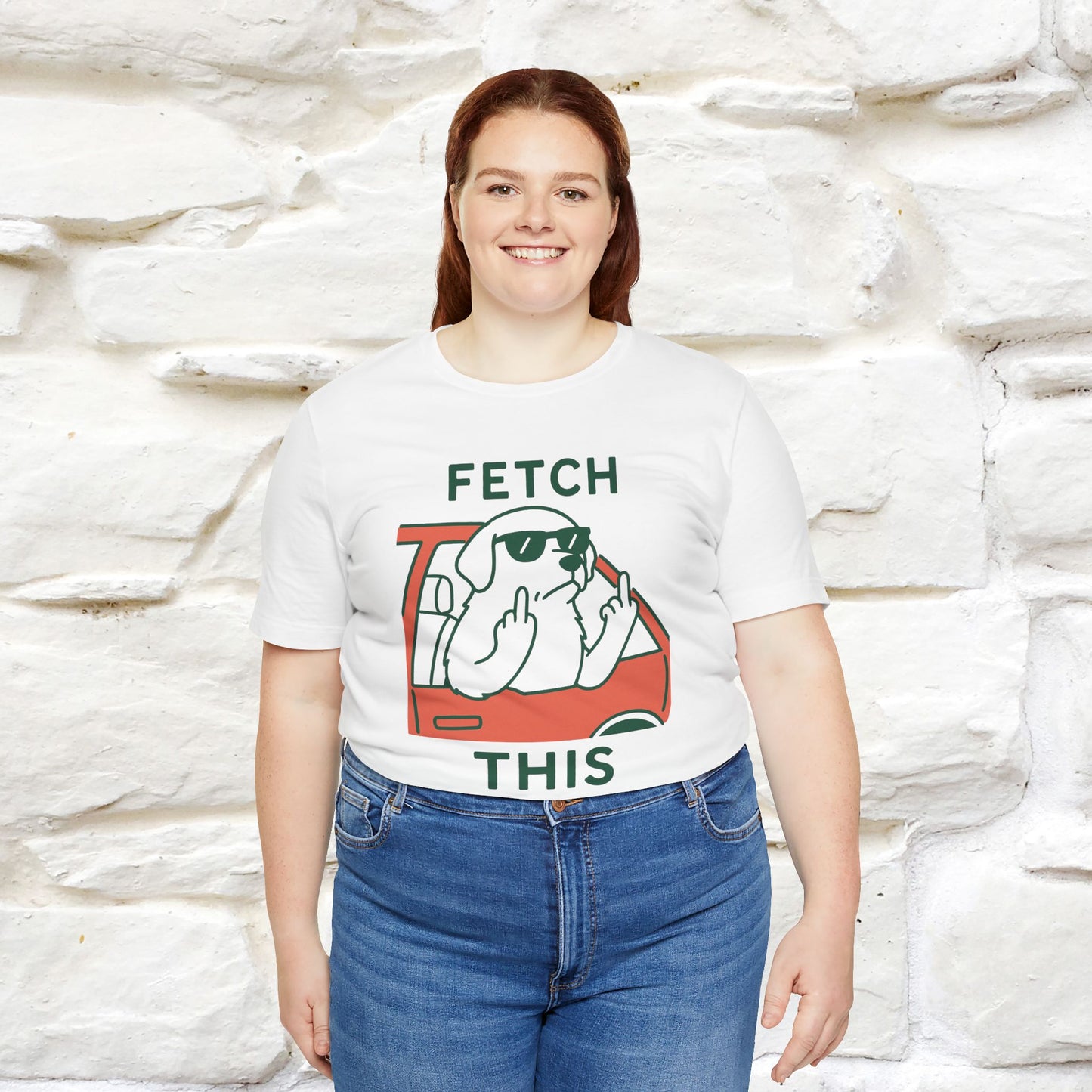 "Fetch This" Funny Dog T-shirt |Nunu&Miao Studio - Nunu&Miao Studio