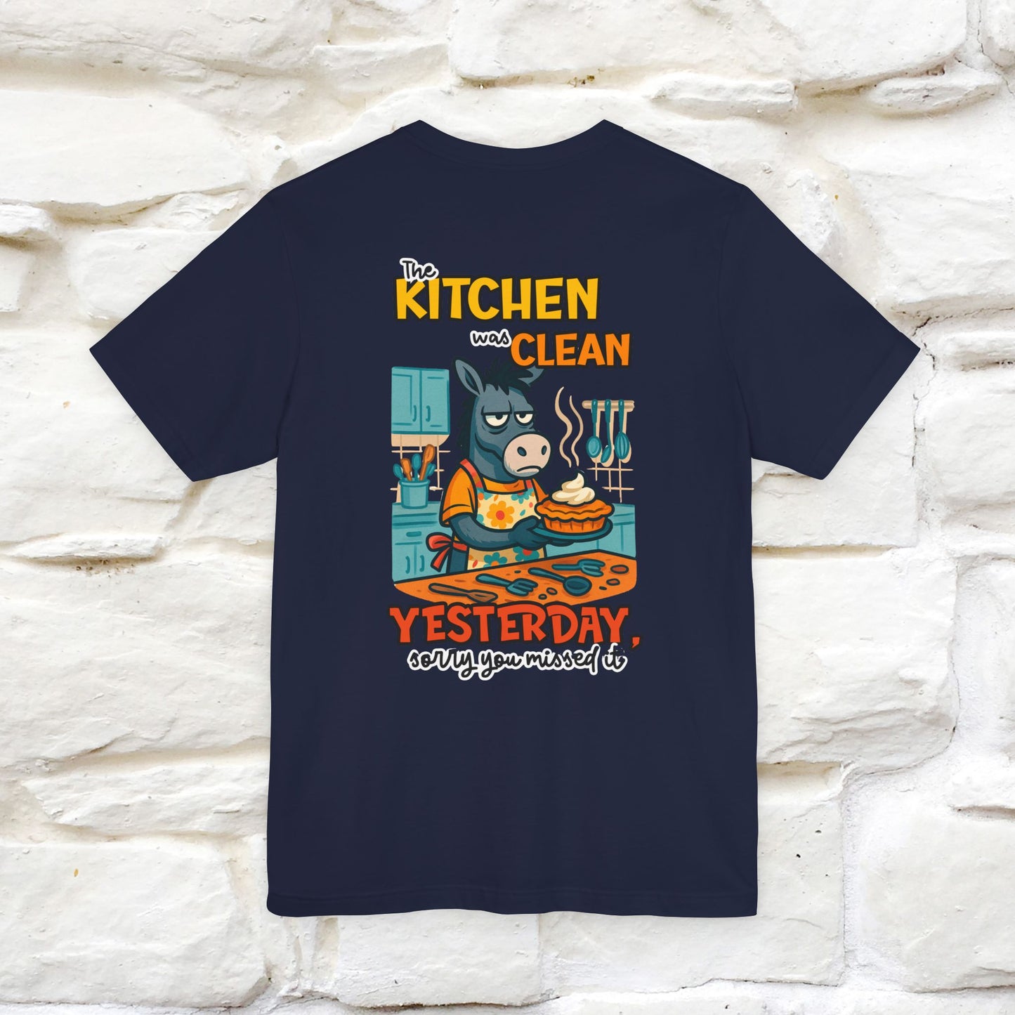 "The Kitchen Was Clean... " |Funny T-Shirt | Nunu&Miao Studio - Nunu&Miao Studio