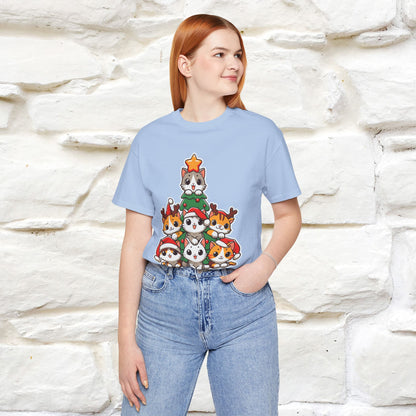 “Meowy Christmas” | Cat T-Shirt | Nunu&Miao Studio