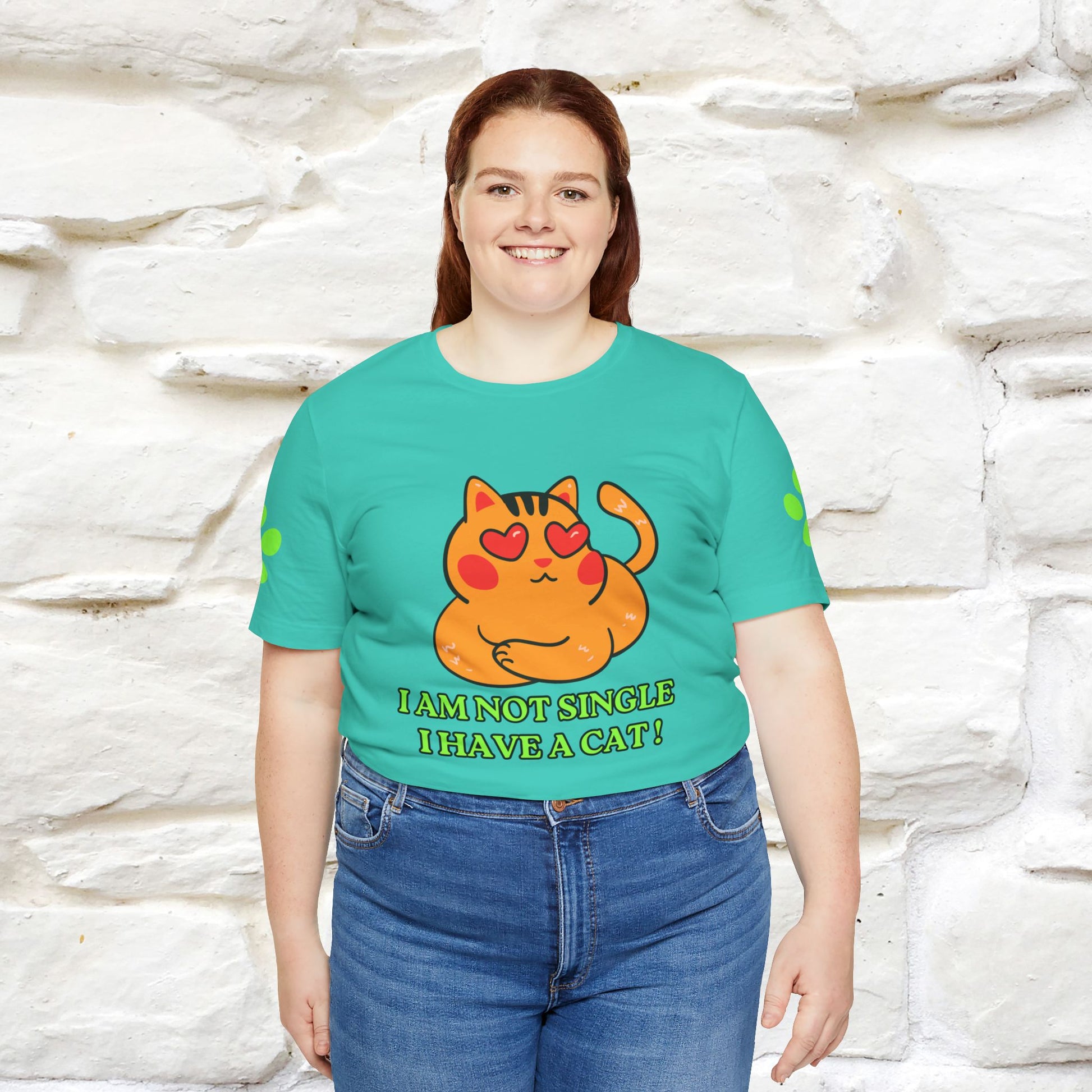 ''I’m Not Single, I Have a Cat'' |Cat Shirt | Nunu&Miao Studio - Nunu&Miao Studio