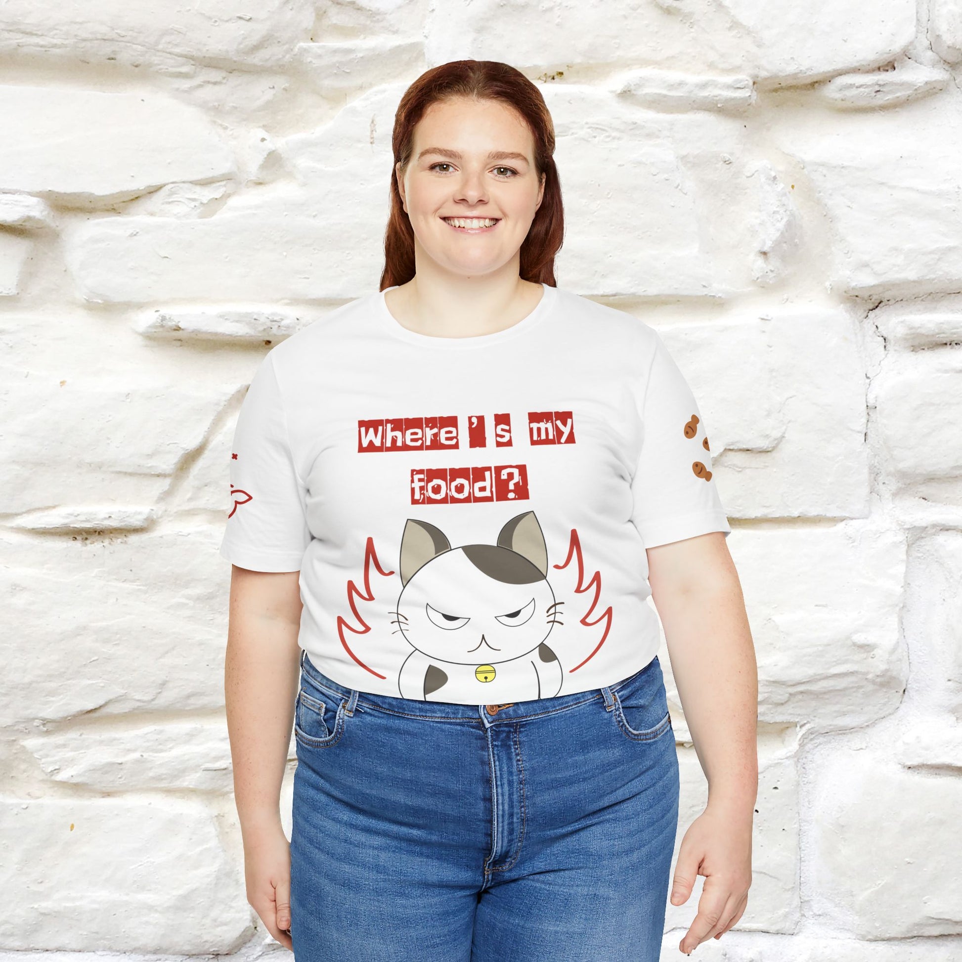 ''Where Is My ....?"  Cat T-shirt| Nunu&Miao Studio - Nunu&Miao Studio
