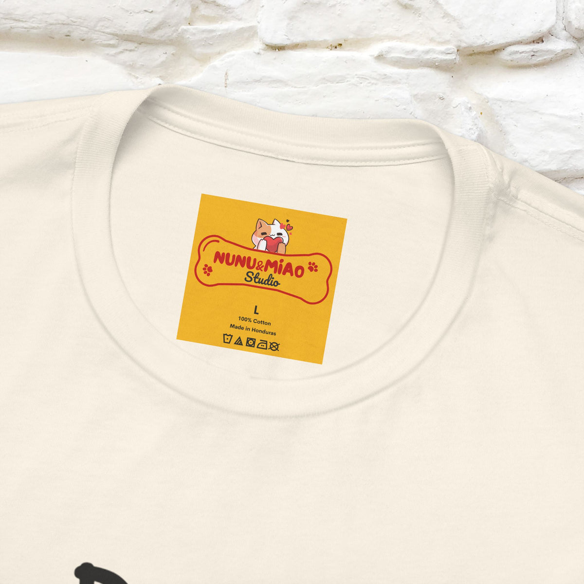 " Dogs Make Me Happy ..."  T-shirt |Nunu&Miao Studio