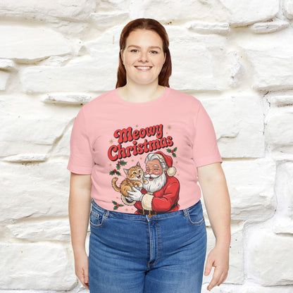 “Meowy Christmas” | Cat T-Shirt | Nunu&Miao Studio