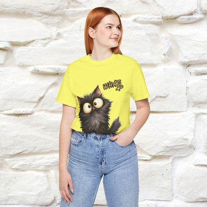 ''What ?'' | Cat T-Shirt  | Nunu&Miao Studio - Nunu&Miao Studio