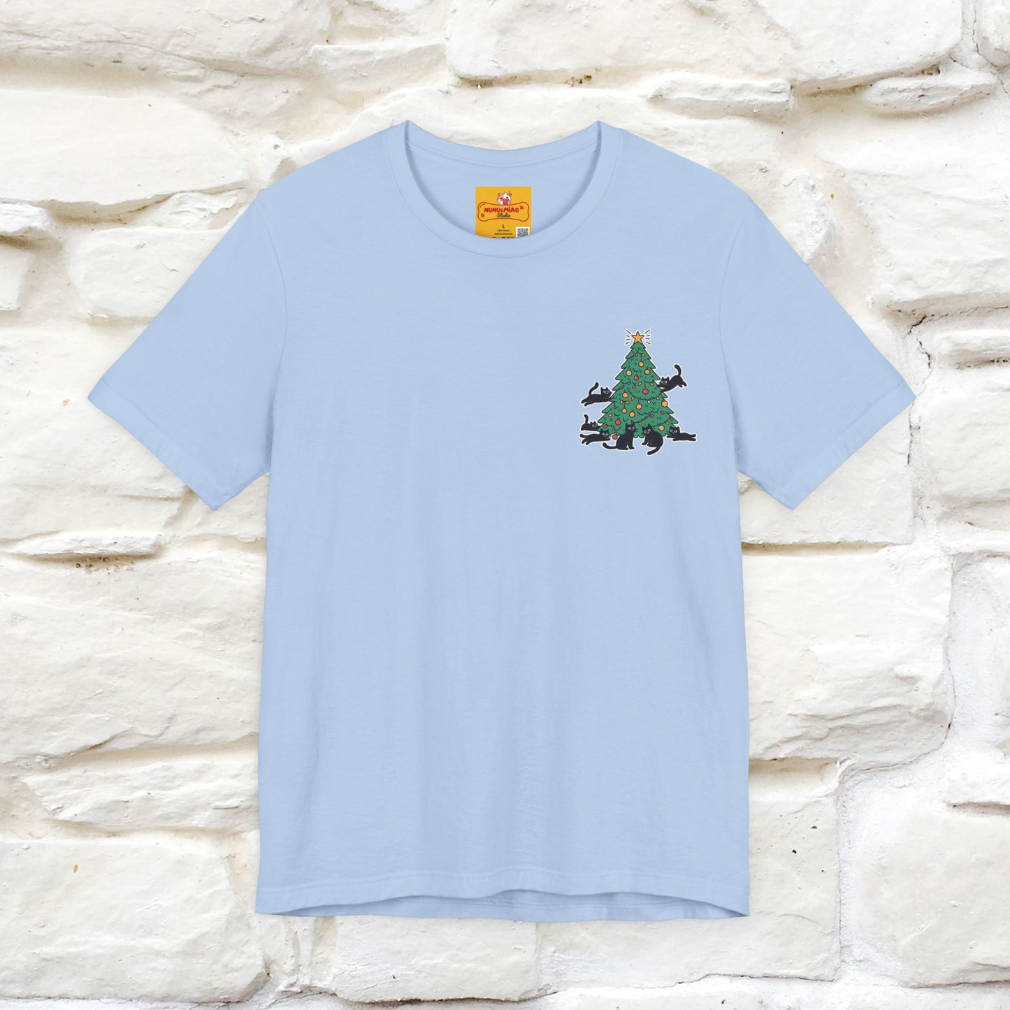 “Cat Christmas Tree” | Cat T-Shirt | Nunu&Miao Studio