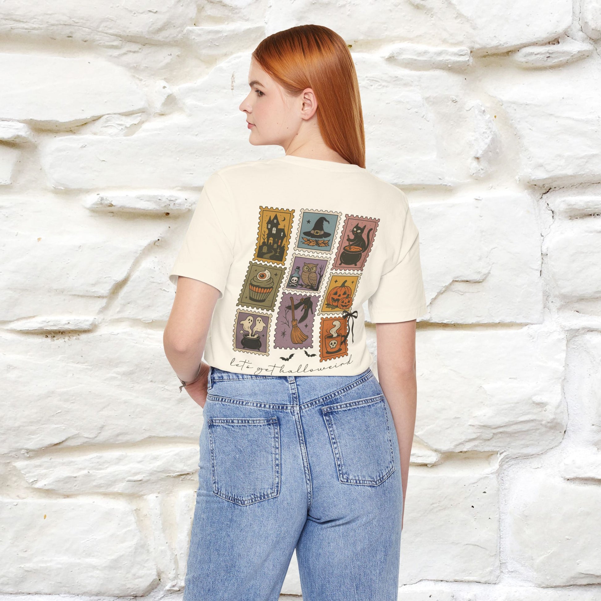 "Let-s Get Halloweeind" Hakkoween Cat T-shirt |Nunu&Miao Studio - Nunu&Miao Studio