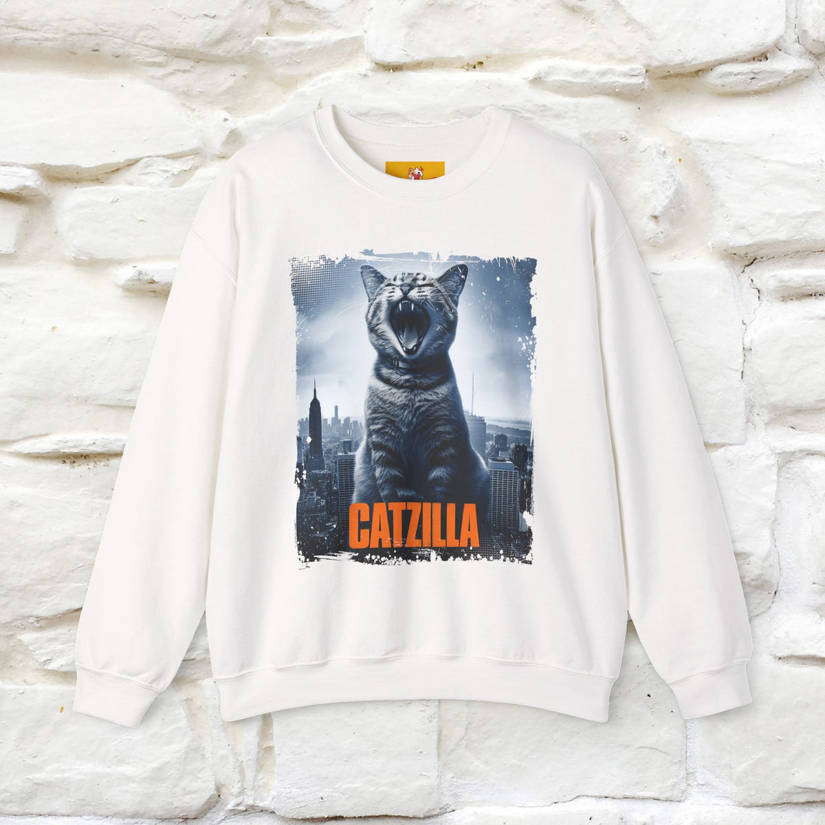 "Catzilla'' |Cat Sweatshirt | Nunu&Miao Studio