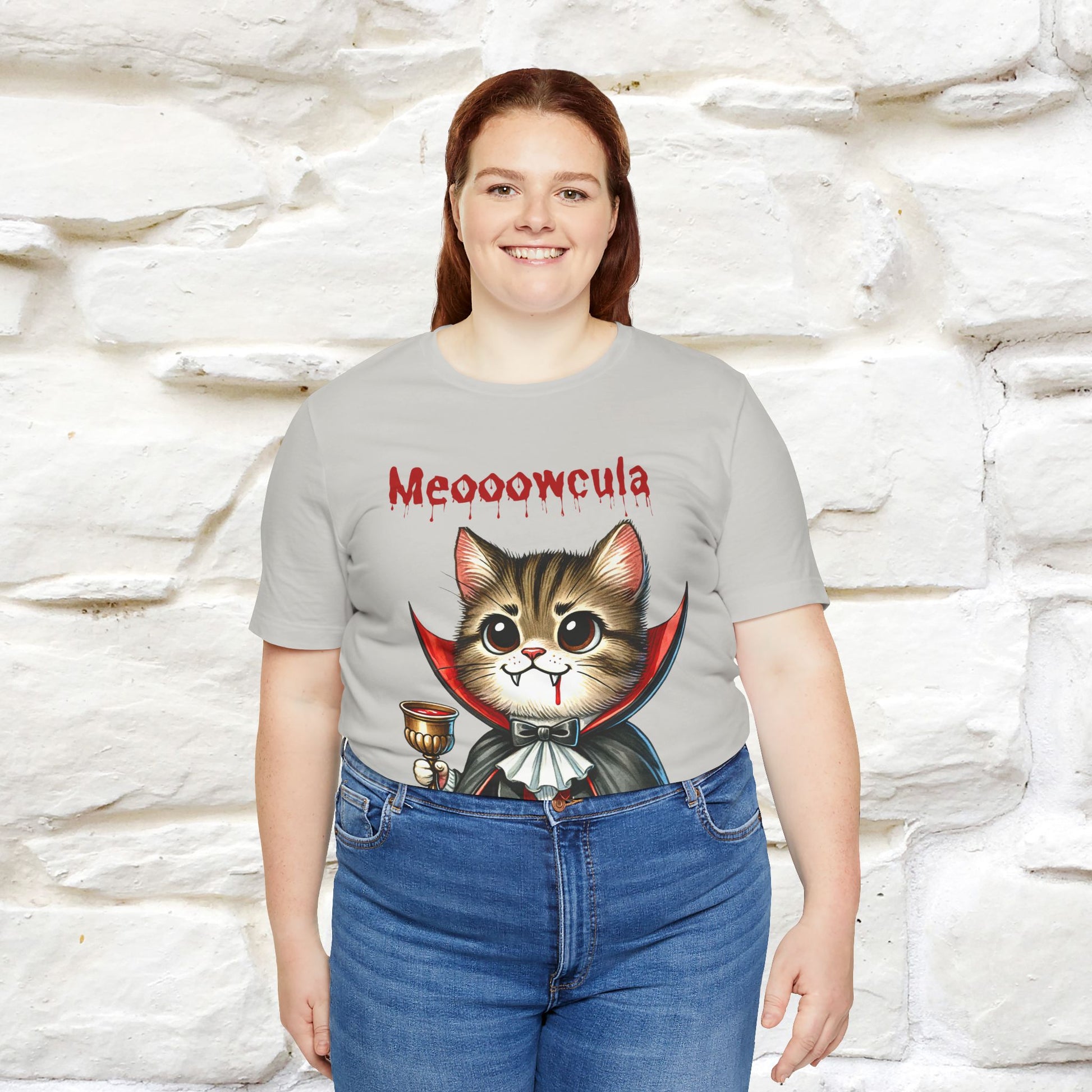 "Meooowcula" Cat T-shirt |Nunu&Miao Studio - Nunu&Miao Studio