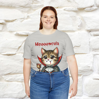 "Meooowcula" Cat T-shirt |Nunu&Miao Studio - Nunu&Miao Studio
