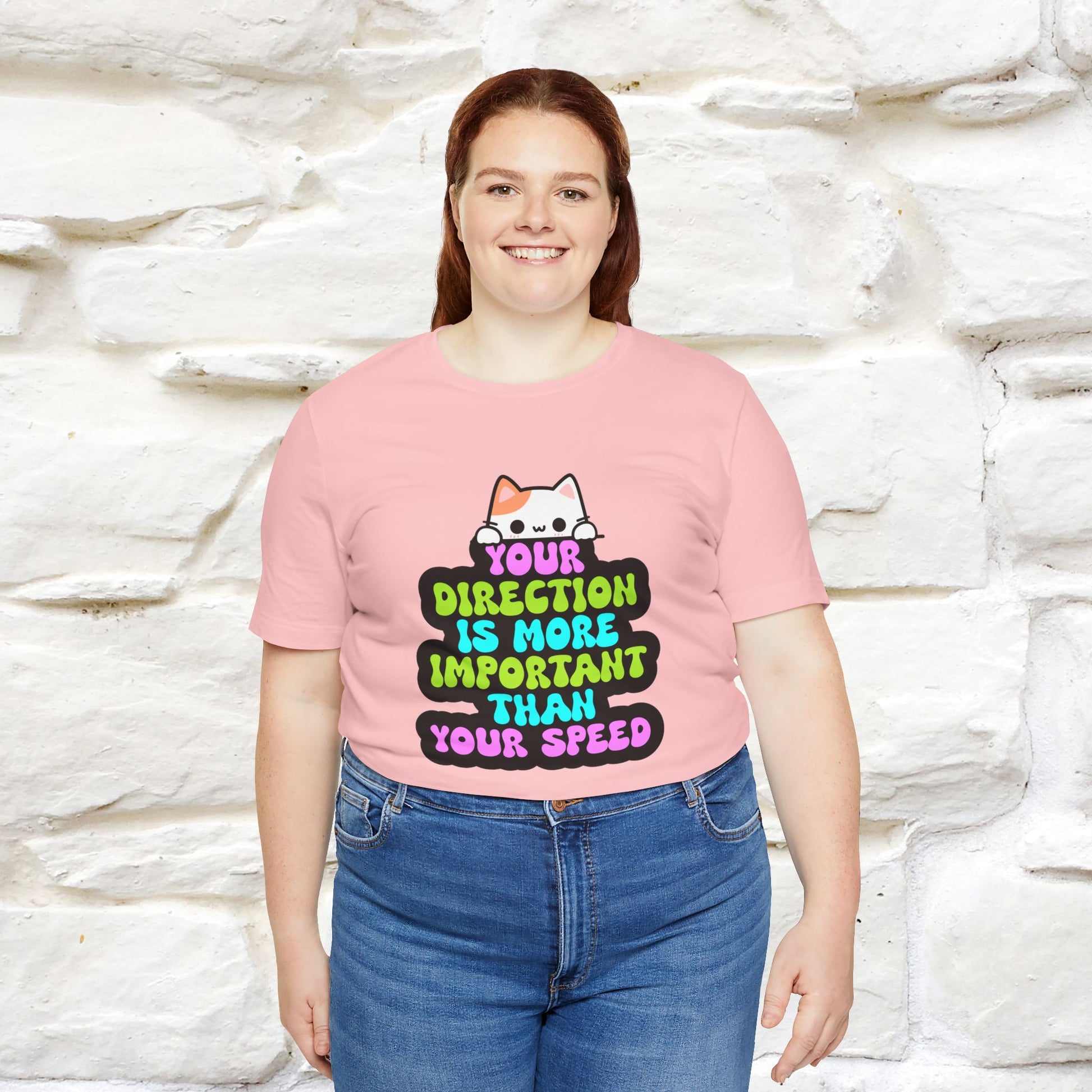 "Your Direction Is More ..." |  Cat T-shirt | Nunu&Miao Studio - Nunu&Miao Studio