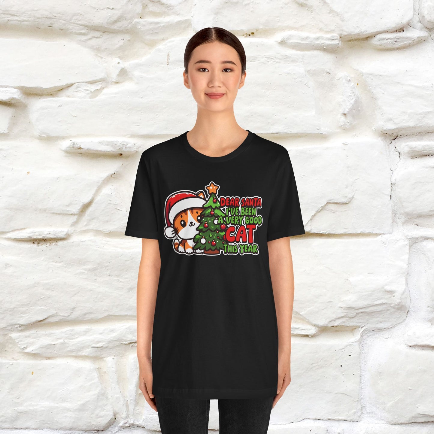 “Dear Santa, I'v Been a Very Good Cat..” | Cat T-Shirt | Nunu&Miao Studio