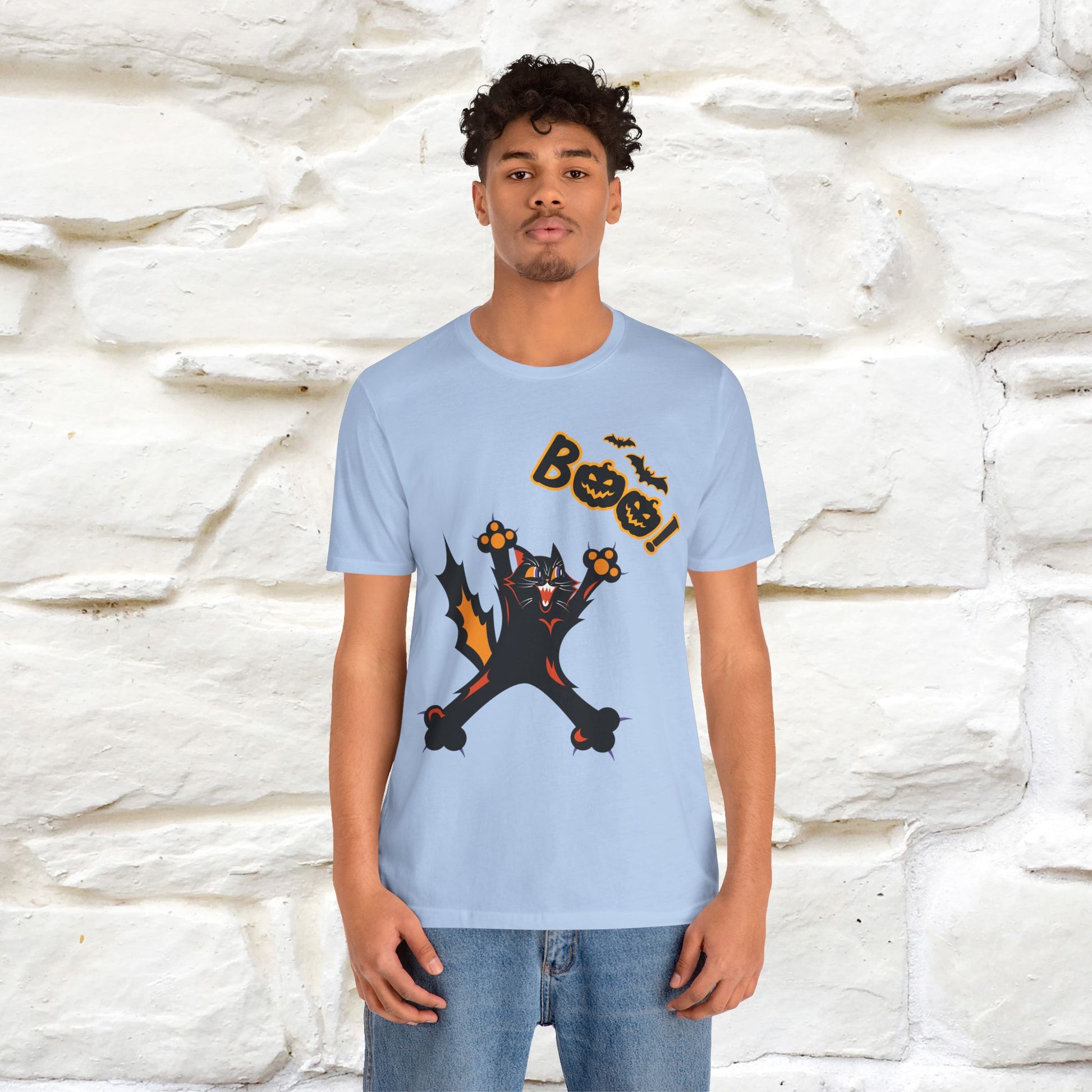 "Boo" Cat  T-shirt |Nunu&Miao Studio - Nunu&Miao Studio