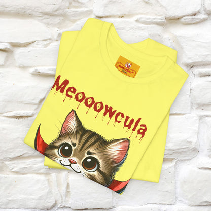 "Meooowcula" Cat T-shirt |Nunu&Miao Studio - Nunu&Miao Studio