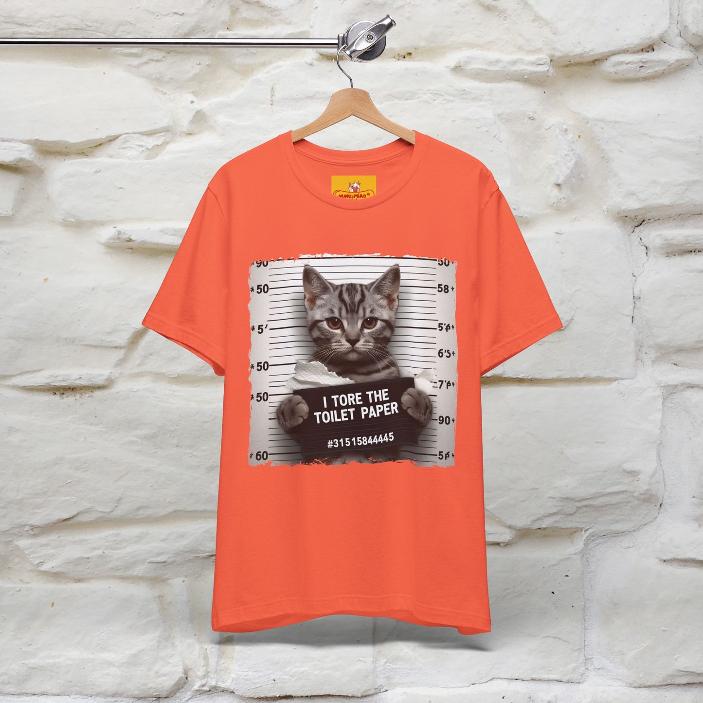 ''I Tore The Toilet Paper'' | Funny Cat T-Shirt | Nunu&Miao Studio - Nunu&Miao Studio