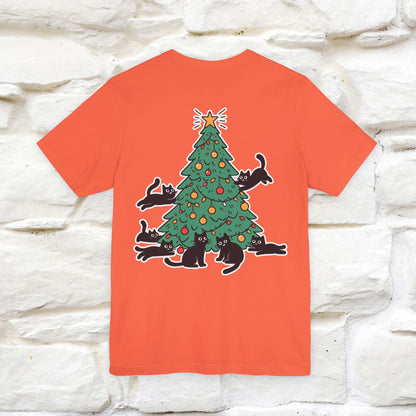“Cat Christmas Tree” | Cat T-Shirt | Nunu&Miao Studio