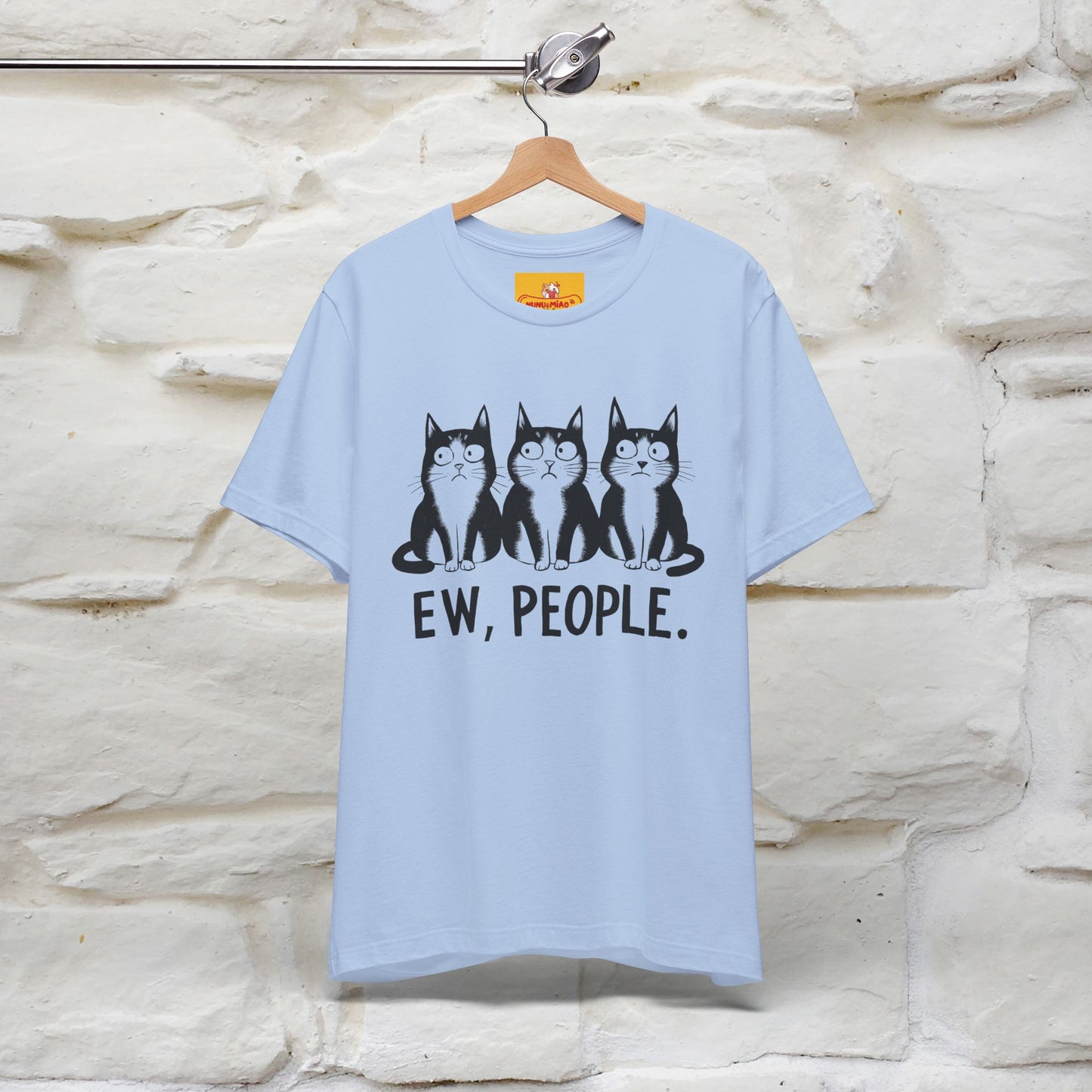 Ew, People | Funny Cat T-Shirt | Nunu&Miao Studio - Nunu&Miao Studio