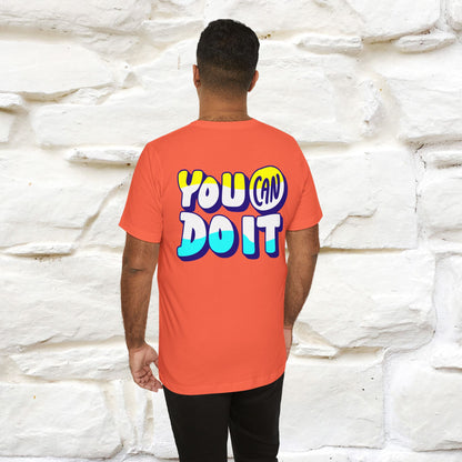 "You Can Do It'' | Front & Back Design | Nunu&Miao Studio - Nunu&Miao Studio