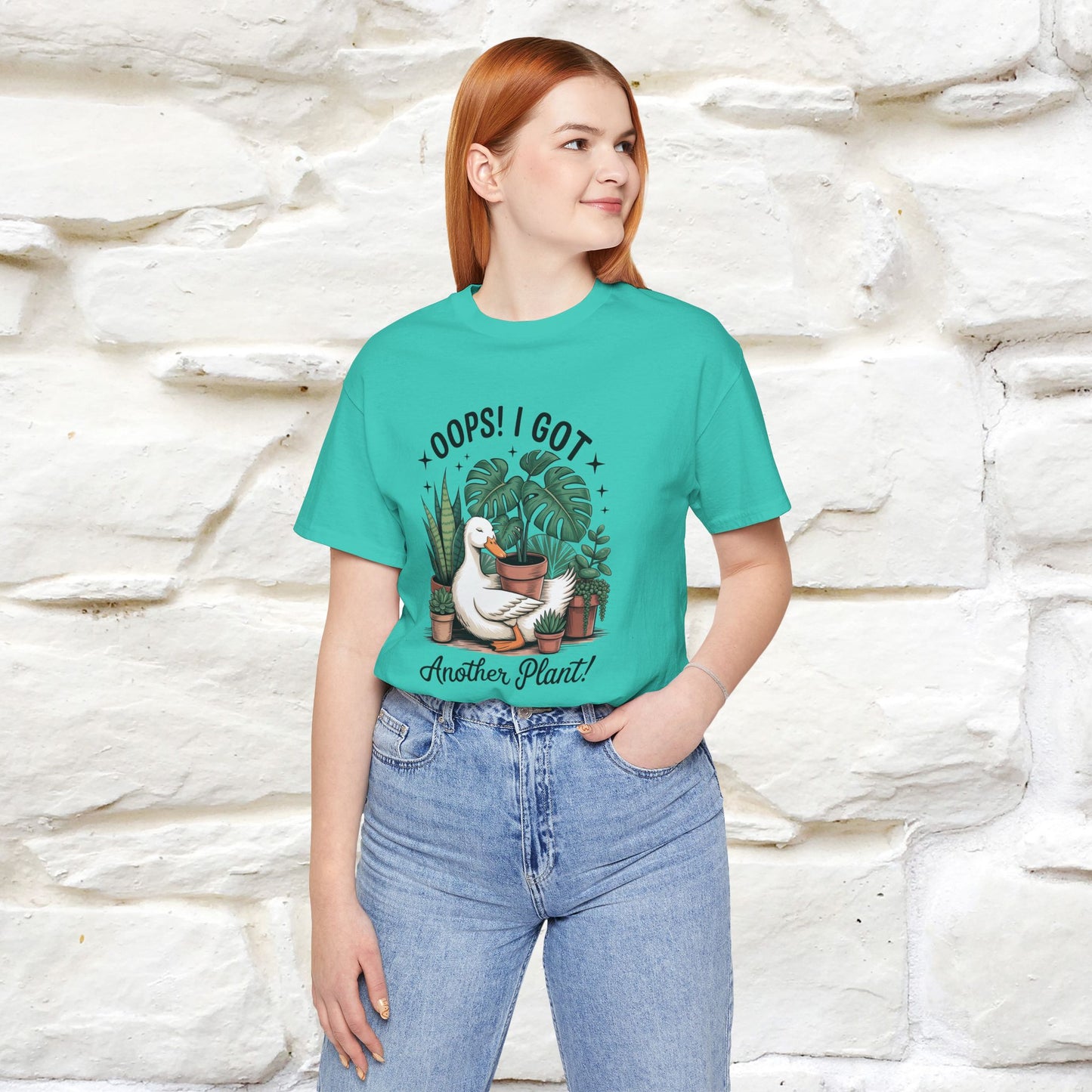 "Oops! I Got Another Plant" Plant T-shirt |Nunu&Miao Studio - Nunu&Miao Studio