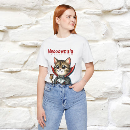 "Meooowcula" Cat T-shirt |Nunu&Miao Studio