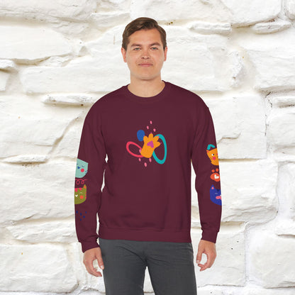 ''Catnaval'' |Cat Sweatshirt | Nunu&Miao Studio