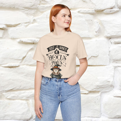 "Just A Bunch Of Hocus Pocus" Cat  T-shirt |Nunu&Miao Studio - Nunu&Miao Studio