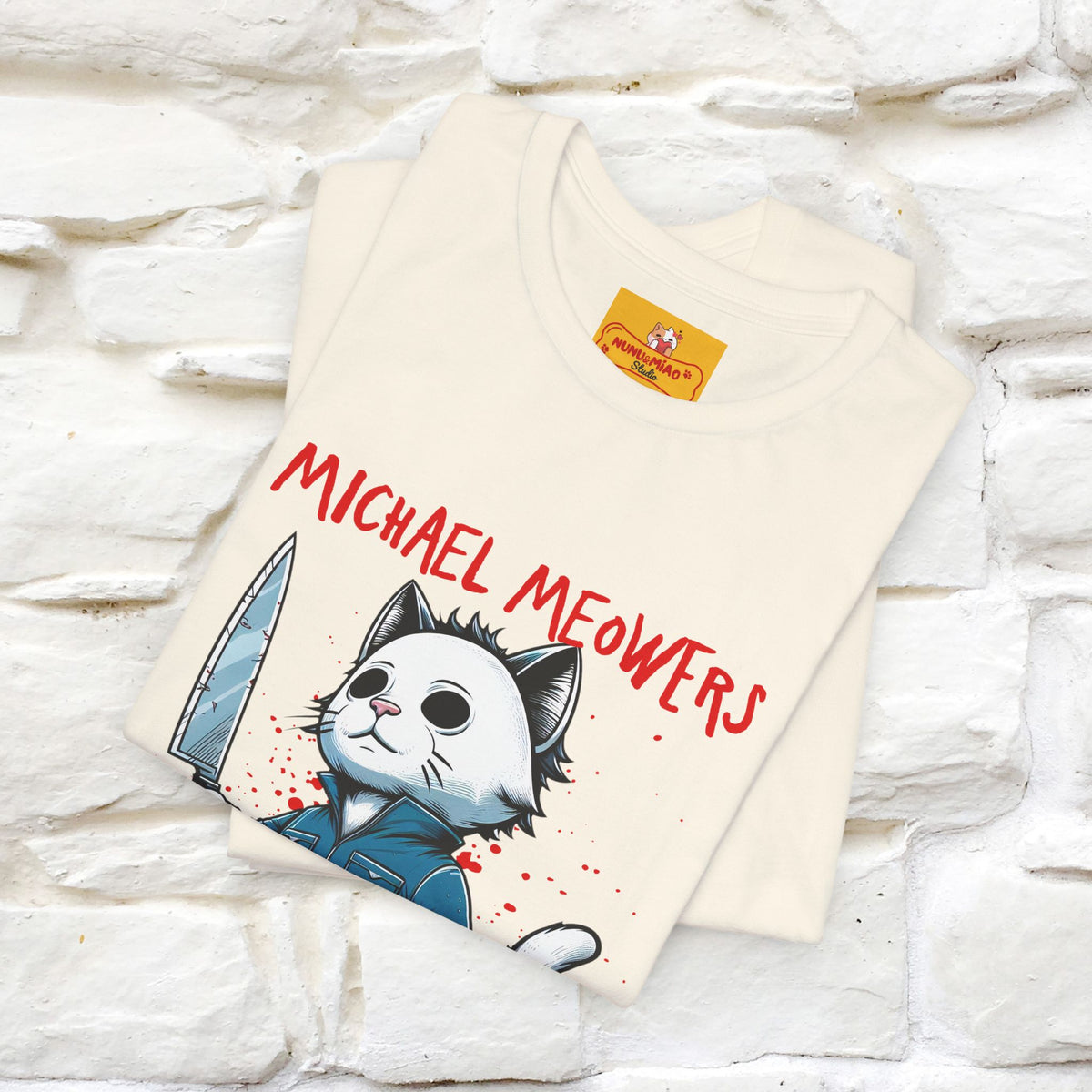 ''Michael Meowers'' Cat T-Shirt |  | Nunu&Miao Studio