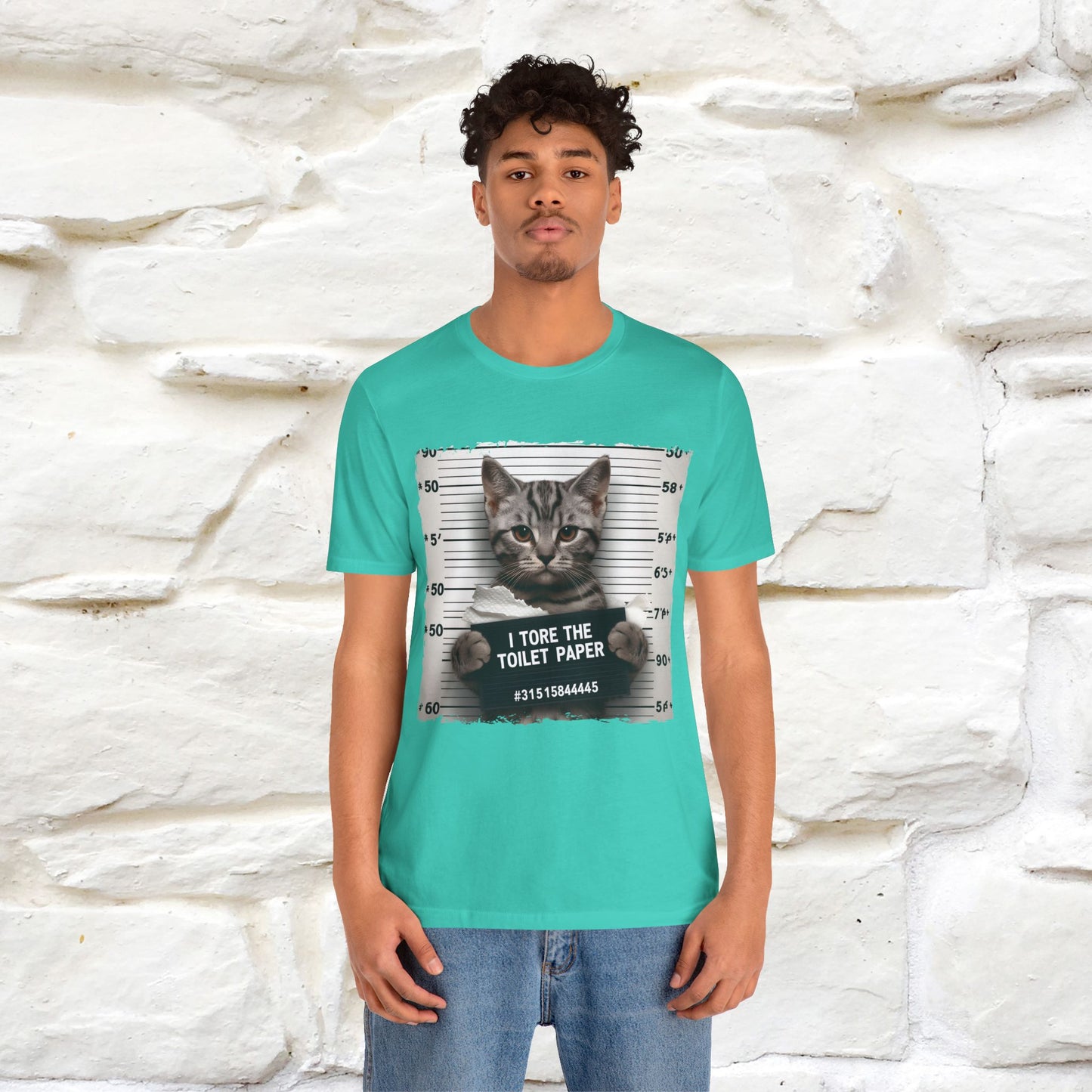''I Tore The Toilet Paper'' | Funny Cat T-Shirt | Nunu&Miao Studio - Nunu&Miao Studio