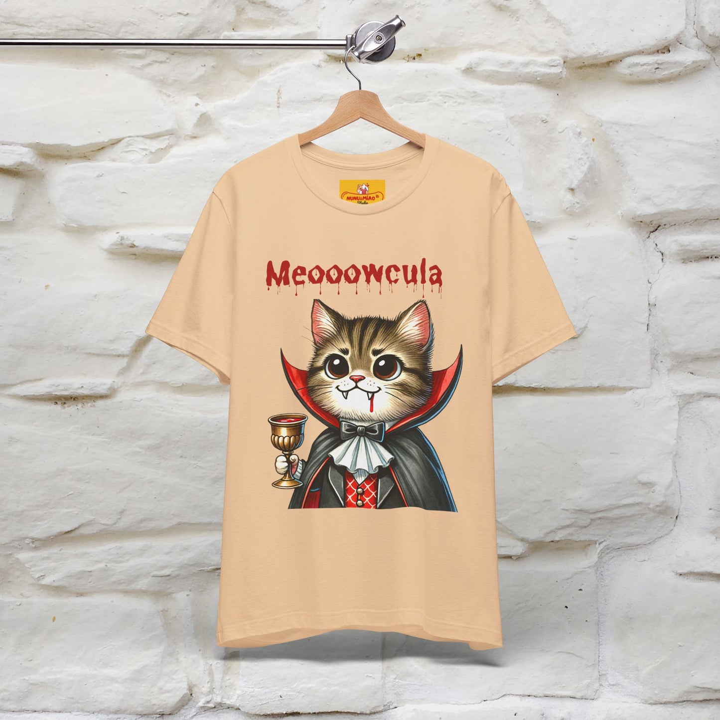 "Meooowcula" Cat T-shirt |Nunu&Miao Studio - Nunu&Miao Studio