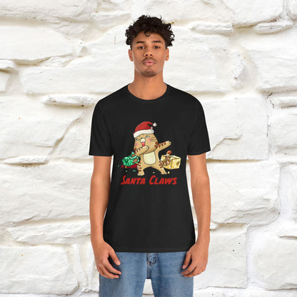 "Santa Claws" |Funny Cat T-Shirt | Nunu&Miao Studio