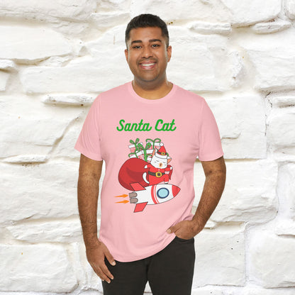 "Funny Santa Cat..." | Cat T-Shirt | Nunu&Miao Studio