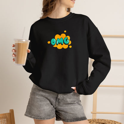 "OMG'' |Cat Sweatshirt | Nunu&Miao Studio