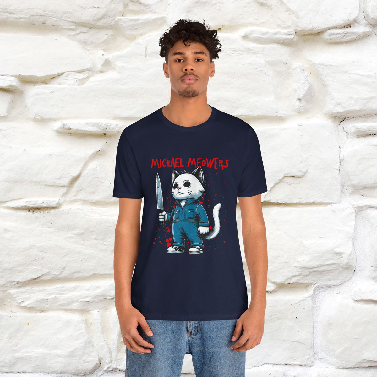 ''Michael Meowers'' Cat T-Shirt |  | Nunu&Miao Studio