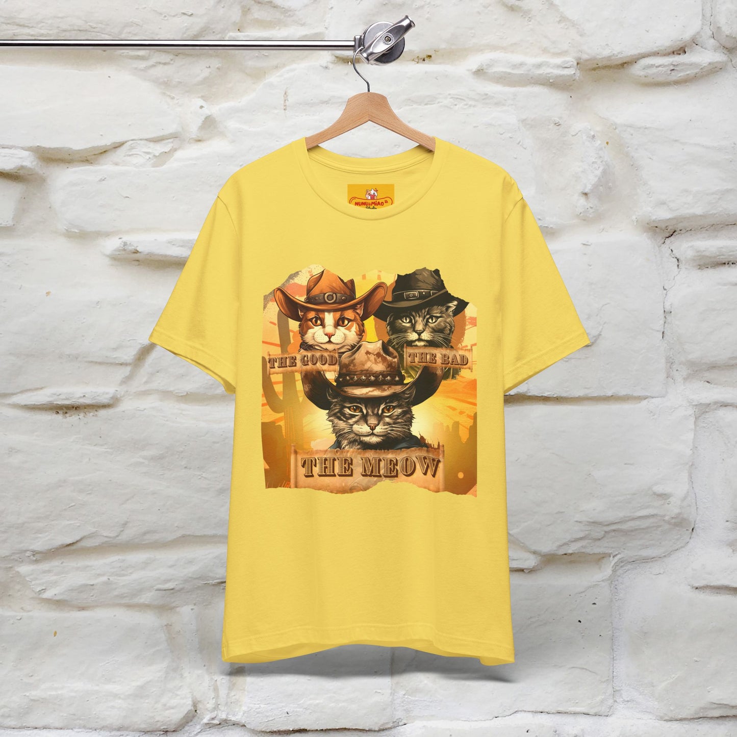 ''The Good, the Bad, and the Meow''| CatT-Shirt | Nunu&Miao Studio - Nunu&Miao Studio
