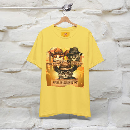 ''The Good, the Bad, and the Meow''| CatT-Shirt | Nunu&Miao Studio - Nunu&Miao Studio