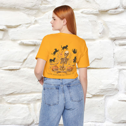"You're Dead Inside But Still Love Cats " Halloween Cat T-shirt |Nunu&Miao Studio - Nunu&Miao Studio