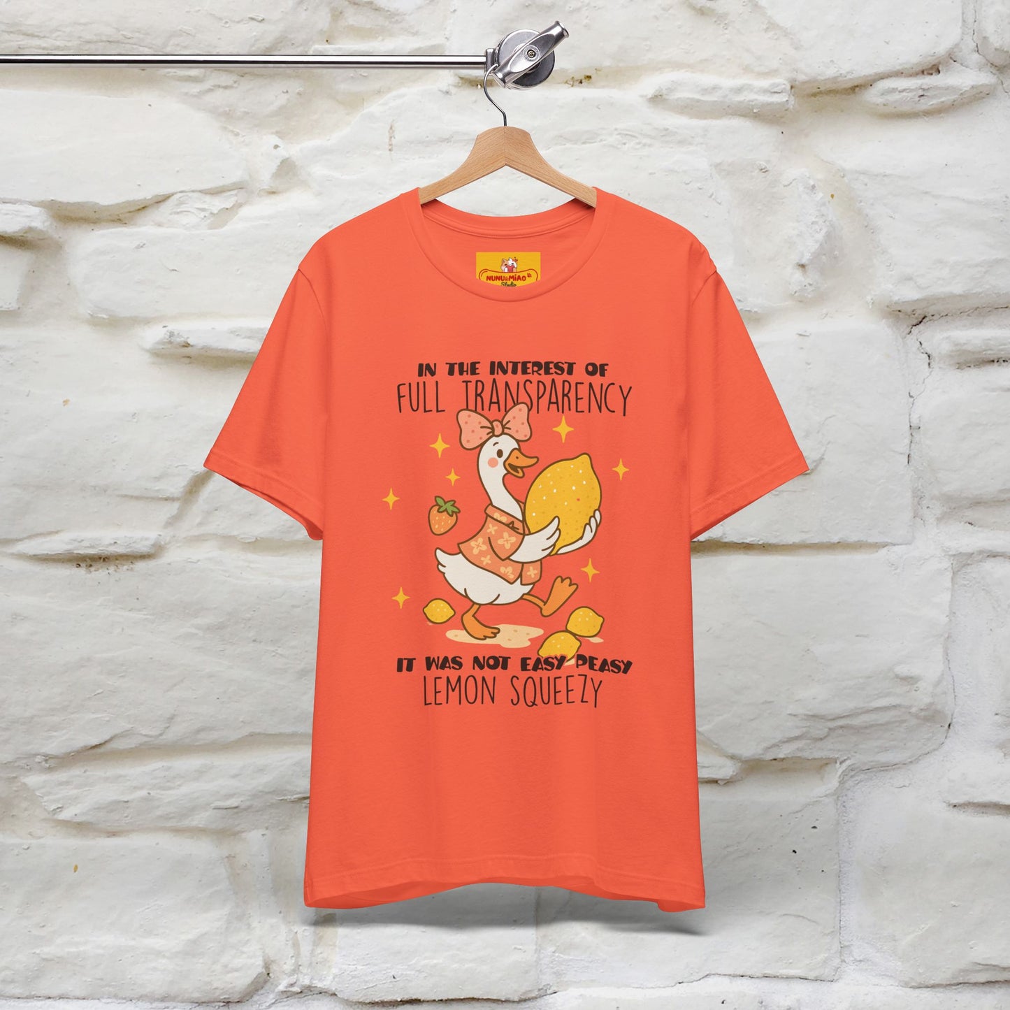 "It Was Not Easy Peasy" Funny T-shirt |Nunu&Miao Studio - Nunu&Miao Studio