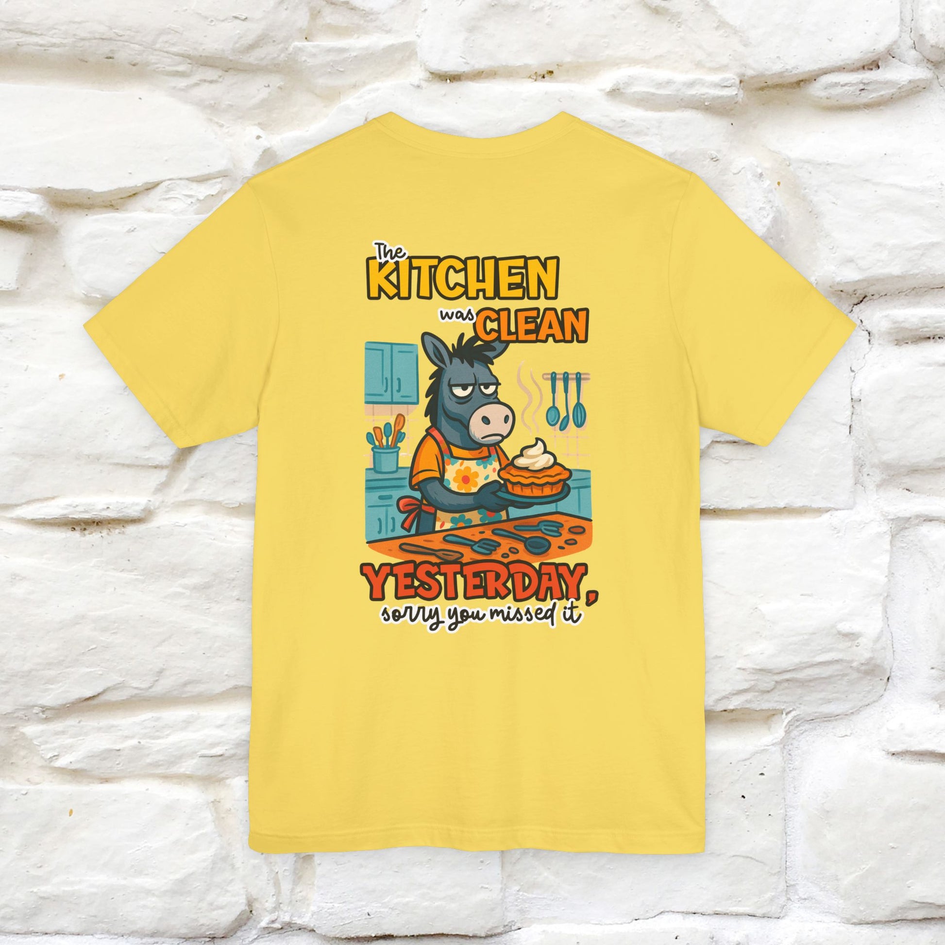 "The Kitchen Was Clean... " |Funny T-Shirt | Nunu&Miao Studio - Nunu&Miao Studio