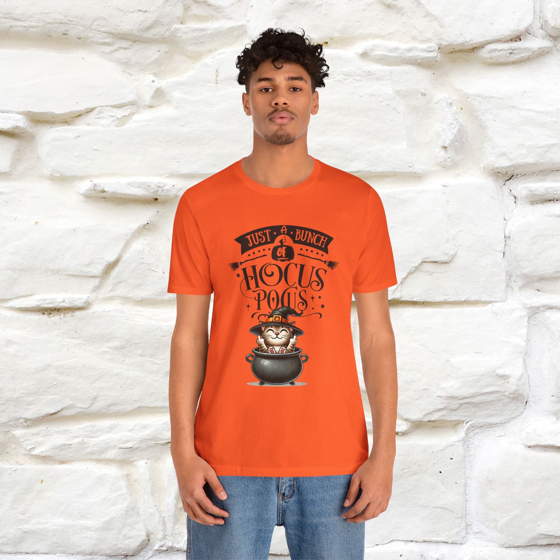 "Just A Bunch Of Hocus Pocus" Cat  T-shirt |Nunu&Miao Studio - Nunu&Miao Studio